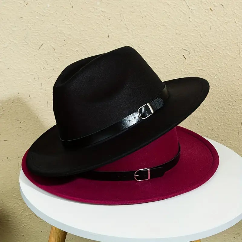 Exquisite Hat With Large Eaves Bell-shaped Jazz Hat Male Charm Cool Top Hat For Men And Women
