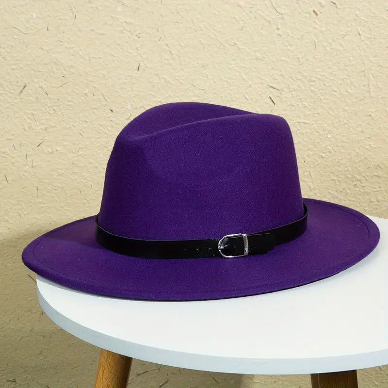 Exquisite Hat With Large Eaves Bell-shaped Jazz Hat Male Charm Cool Top Hat For Men And Women