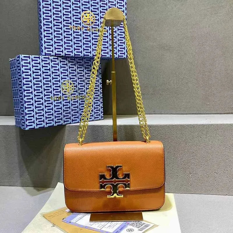 Brown Simplicity Letter Chains Bags