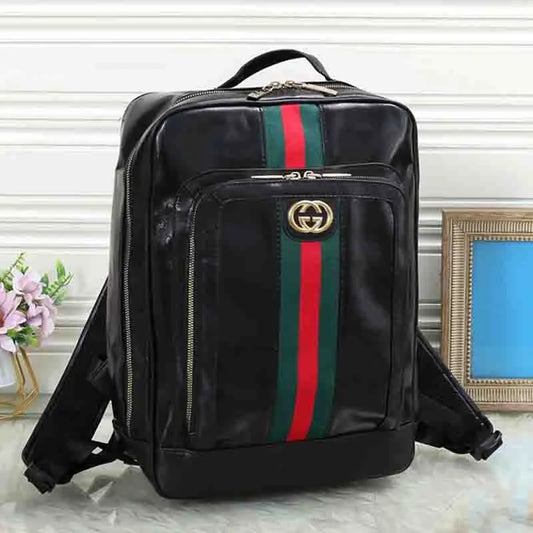 Black Street Letters Patchwork Zipper Bags