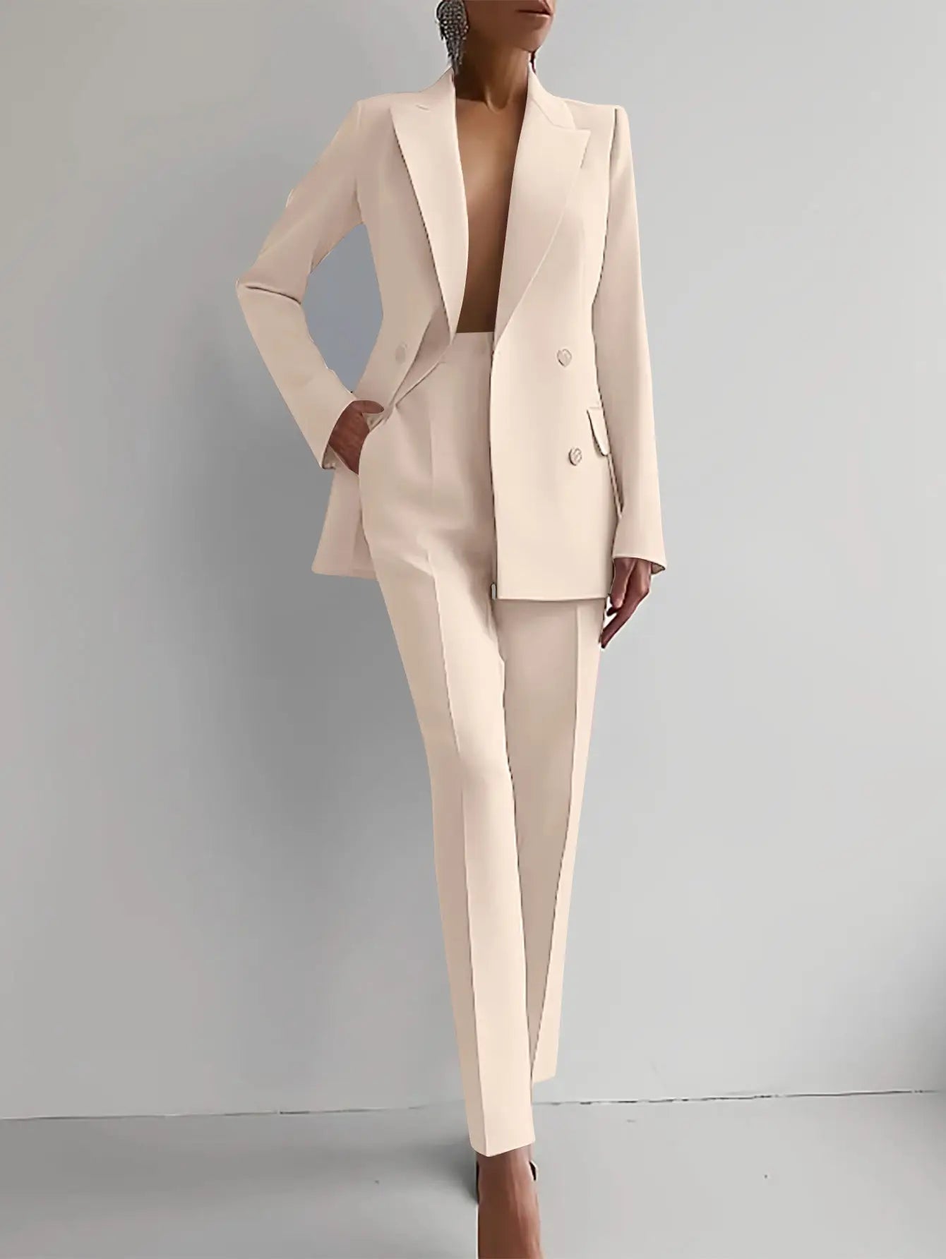 Latest Design Suits for Women Slim Blazer and Pants
