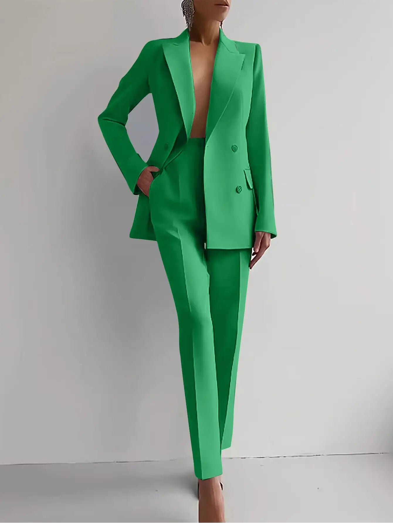 Latest Design Suits for Women Slim Blazer and Pants