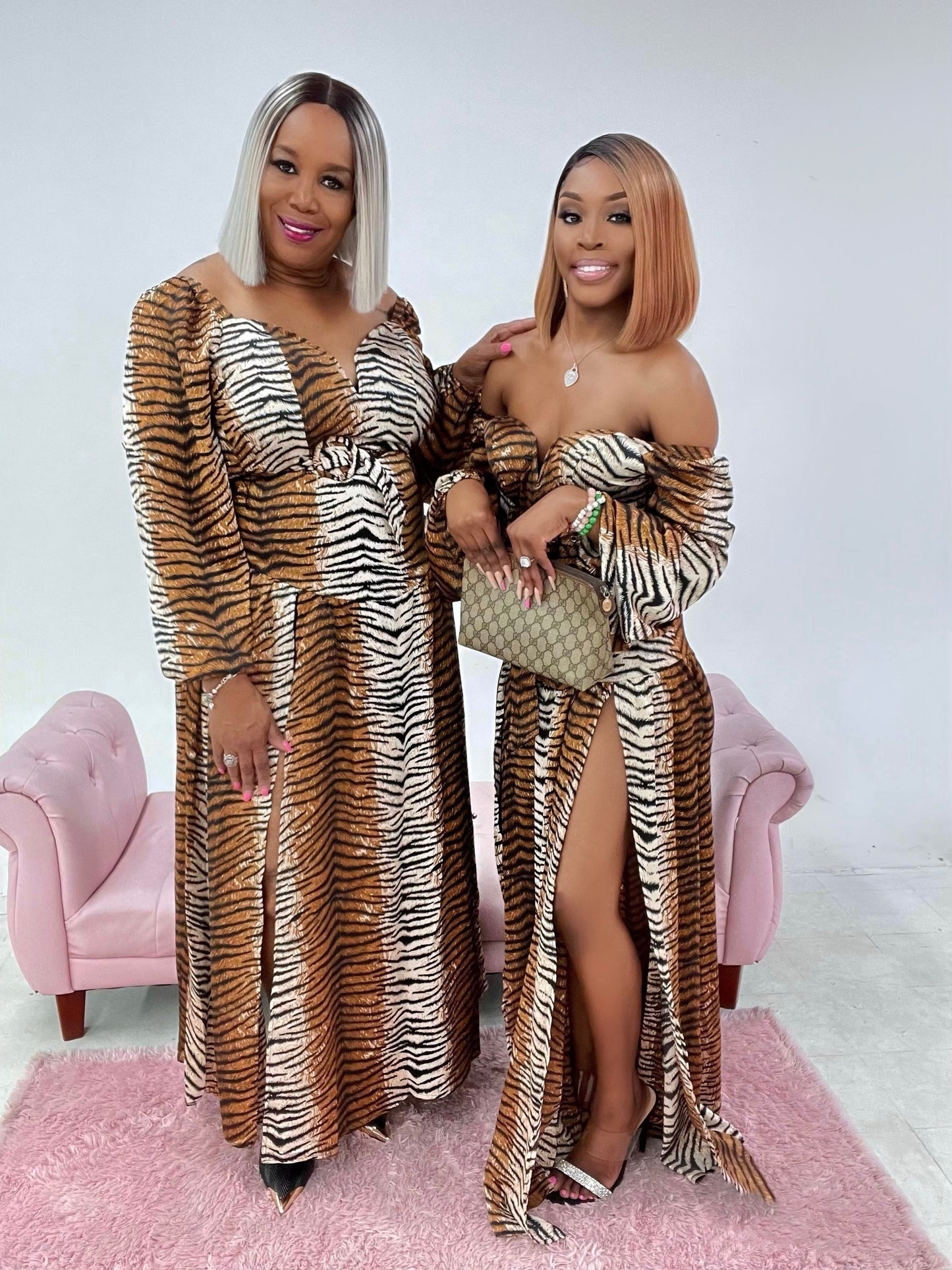 Animal Print Maxi Dress