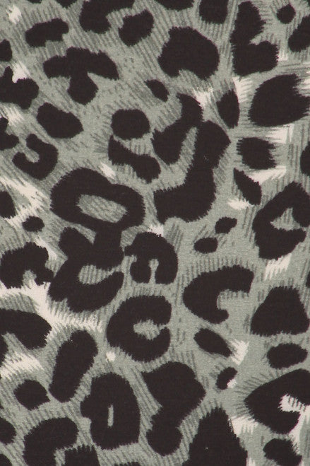 BUTTERY SOFT SNOW LEOPARD MAXI SKIRT