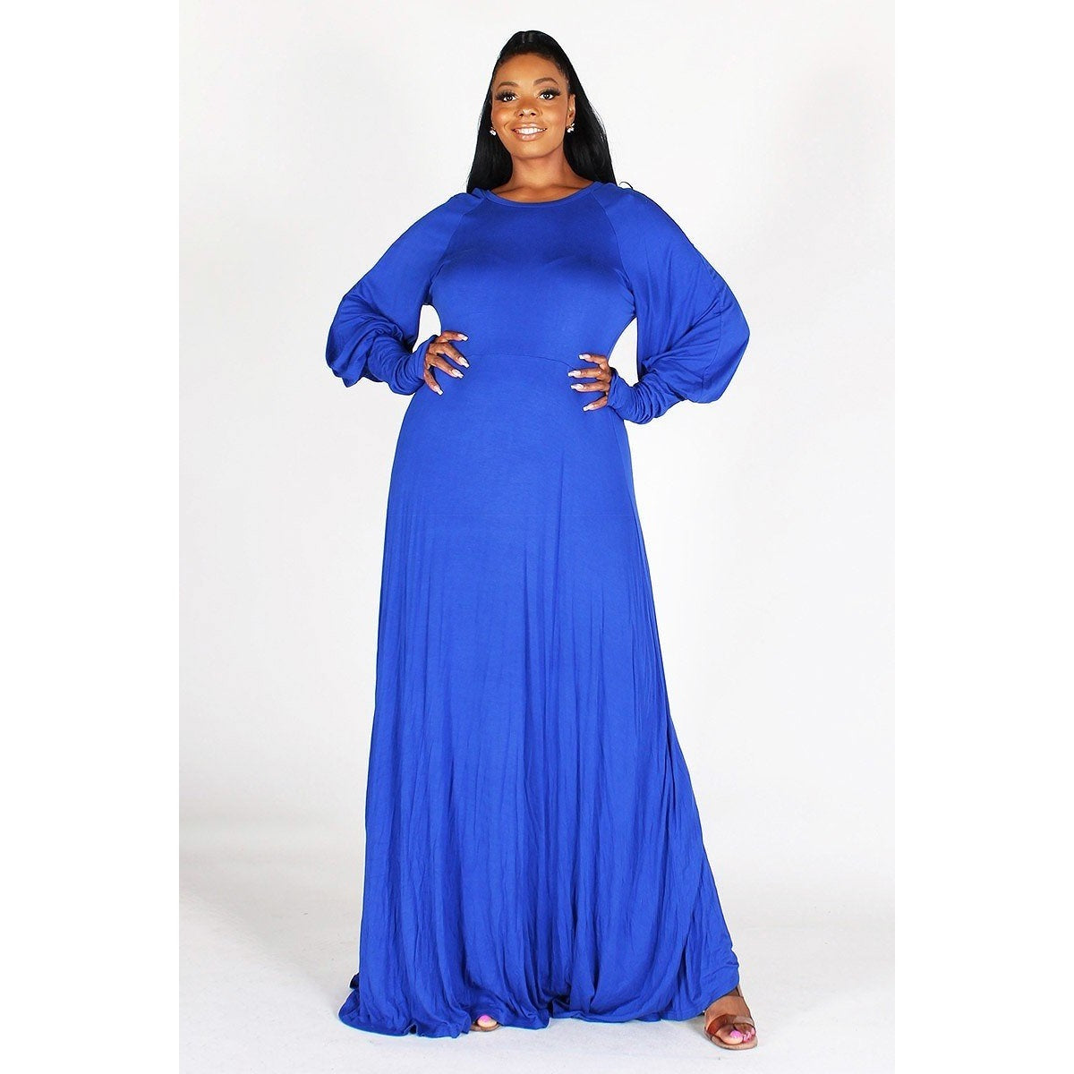 Blue maxi dress Helen