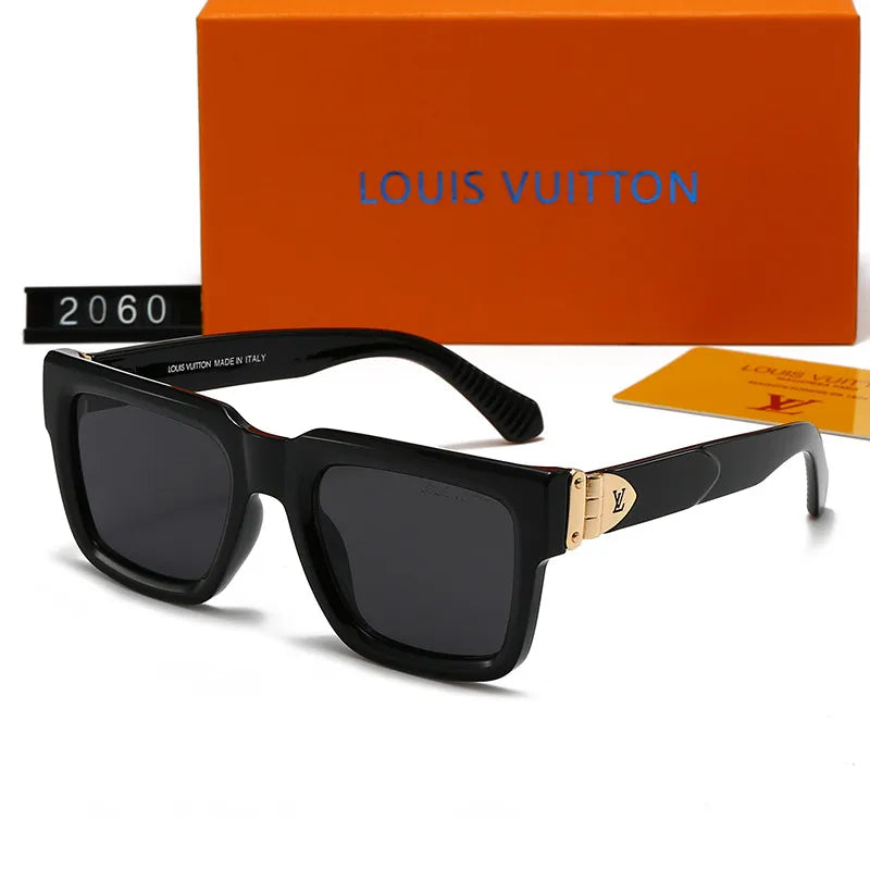 Black Daily Letters Contrast Sunglasses