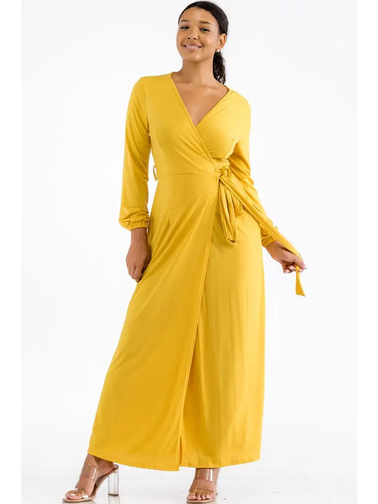 Long Sleeve Maxi Dress