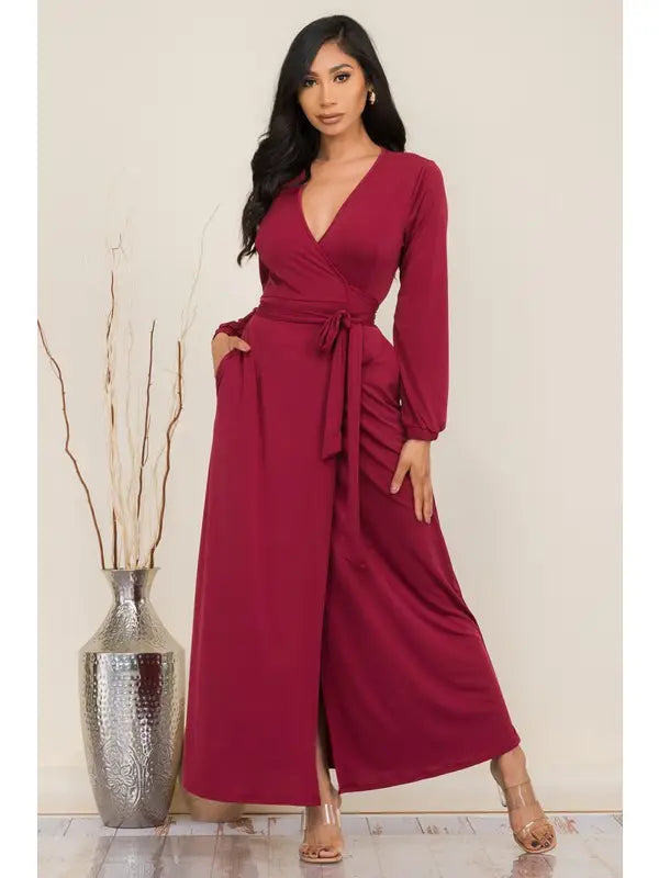 Long Sleeve Maxi Dress