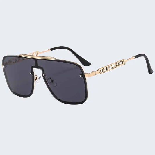 Grey Street Letter Patchwork Sunglasses