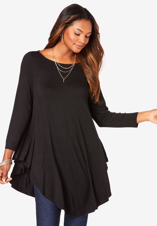 Boatneck Swing Ultra Femme Tunic